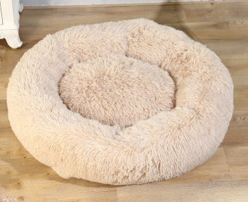 Plush Round Pet Litter For Cats And Dogs