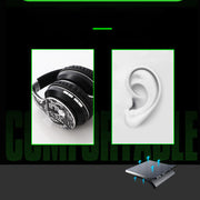 Headphones Wireless Bluetooth Headset Music Sports Heavy Bass Mobile Phone Card Headset