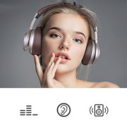 Bluetooth Headset Quad-core Dual Dynamic Headphones