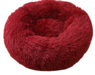 Plush Round Pet Litter For Cats And Dogs