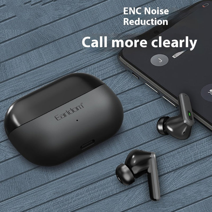 True Wireless Dual Noise-reduction Bluetooth Headset